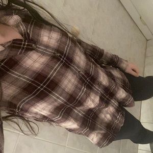 American Eagle boyfriend fit flannel
